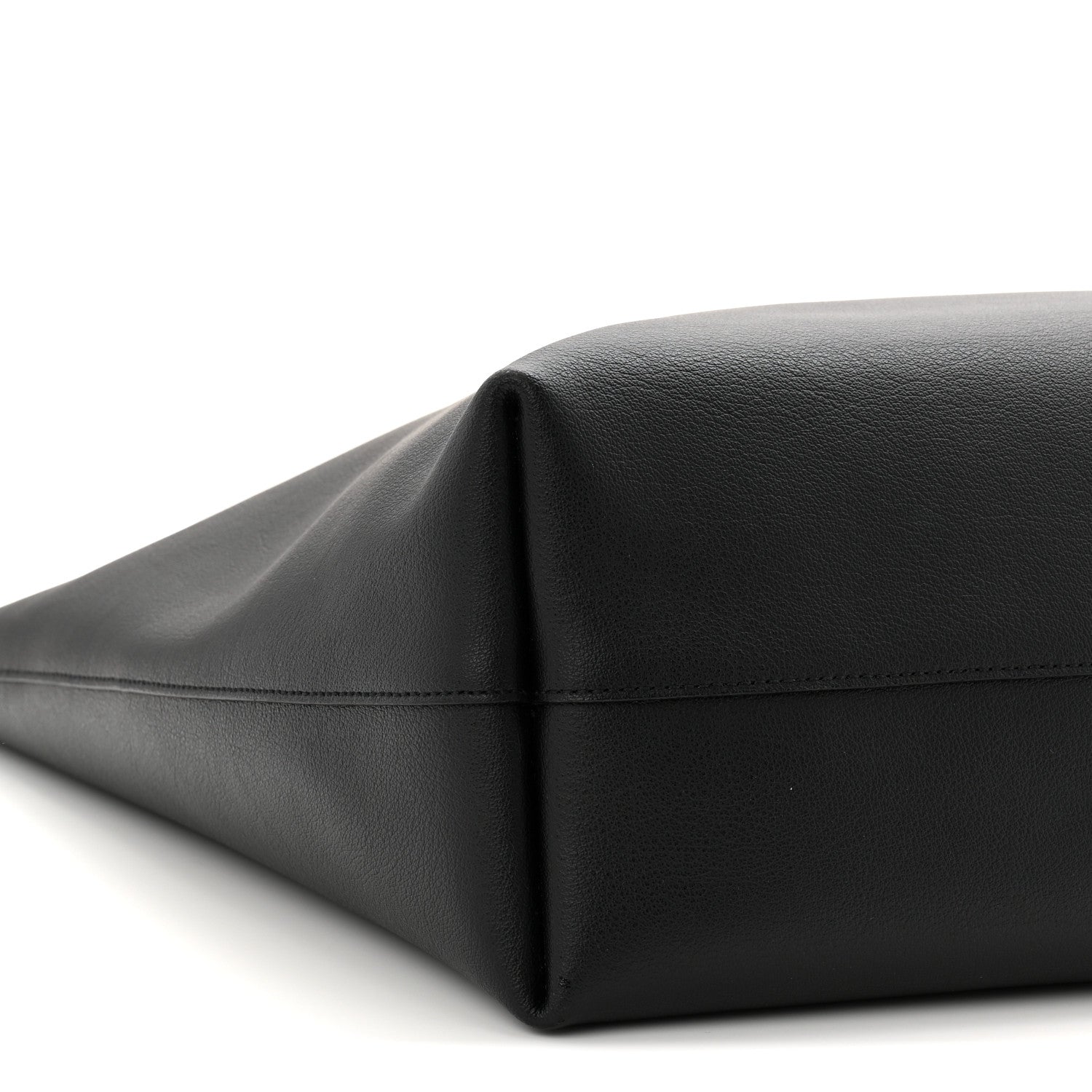 Saint Laurent Calfskin Large Shopping Tote Black 20 of 23