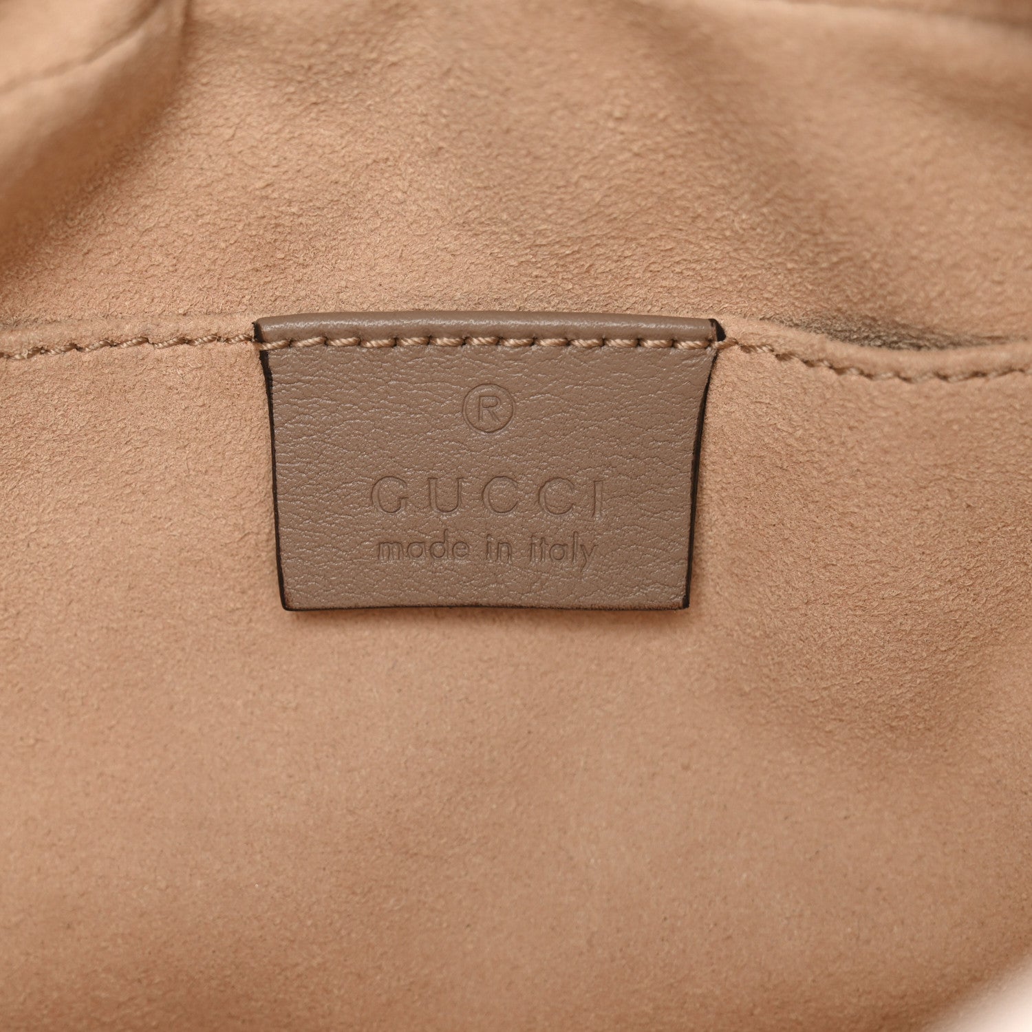 Gucci Calfskin Matelasse Small GG Marmont Chain Shoulder Bag Porcelain Rose 6 of 11