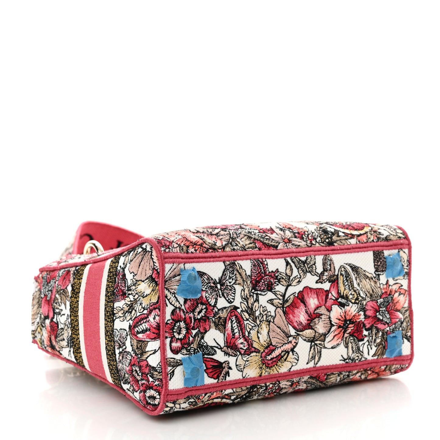 Canvas Embroidered Butterfly Print Medium Lady D-Lite Multicolor