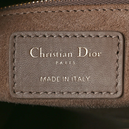 Christian Dior Lambskin Cannage Medium Lady Dior Warm Taupe 6 of 8