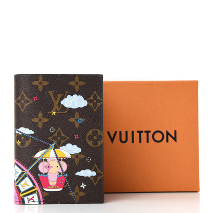 Louis Vuitton Monogram 2020 Christmas Animation Big Wheel Passport Cover Rose Ballerine 8 of 8