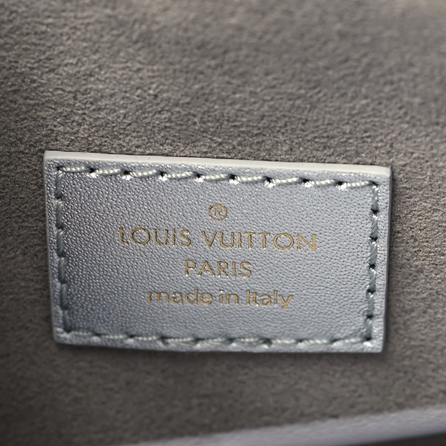 Lambskin Embossed Monogram Coussin BB Silver