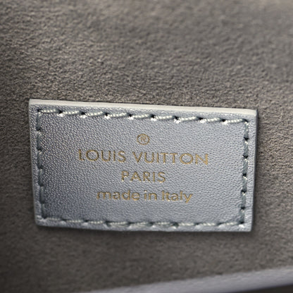 Louis Vuitton Lambskin Embossed Monogram Coussin BB Silver 6 of 9