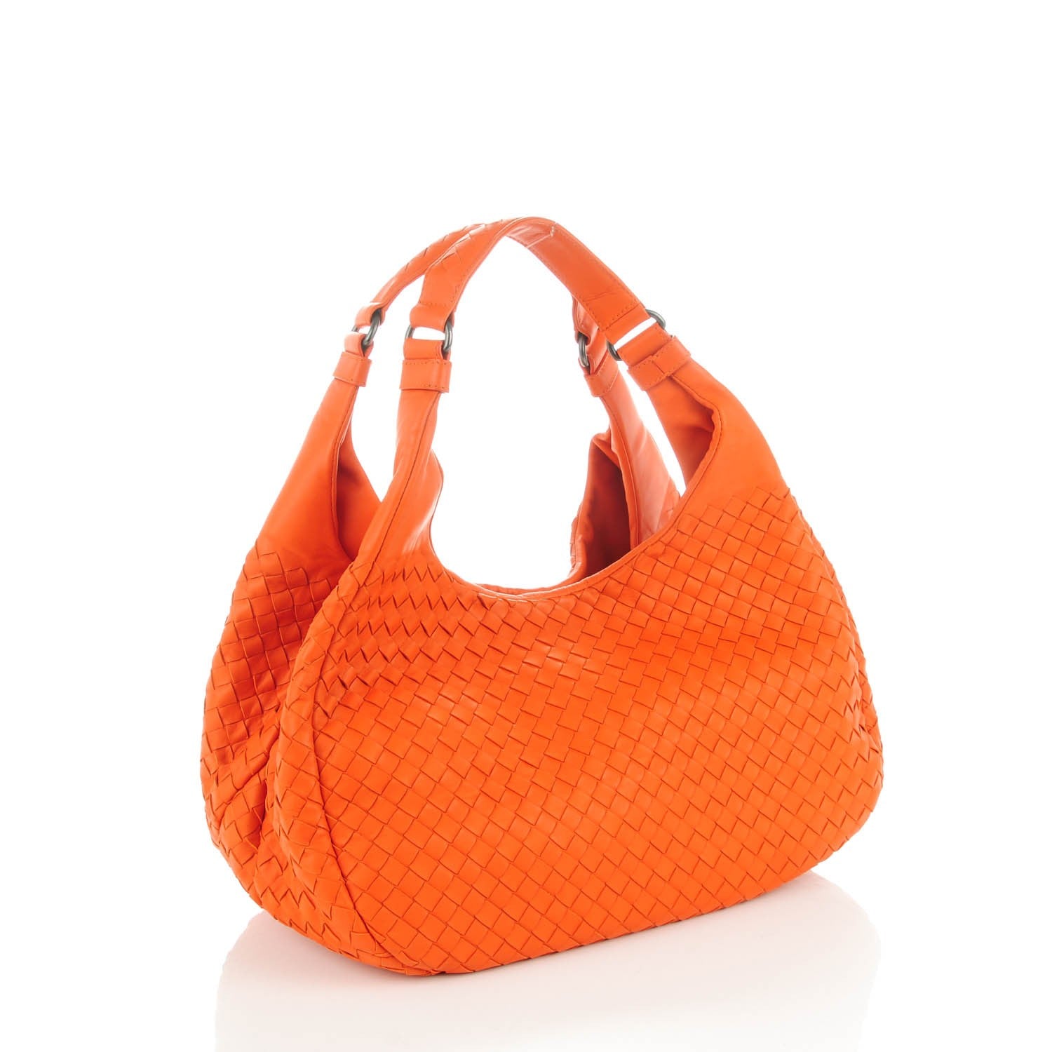 Bottega Veneta Nappa Intrecciato Medium Campana Orange 3 of 9