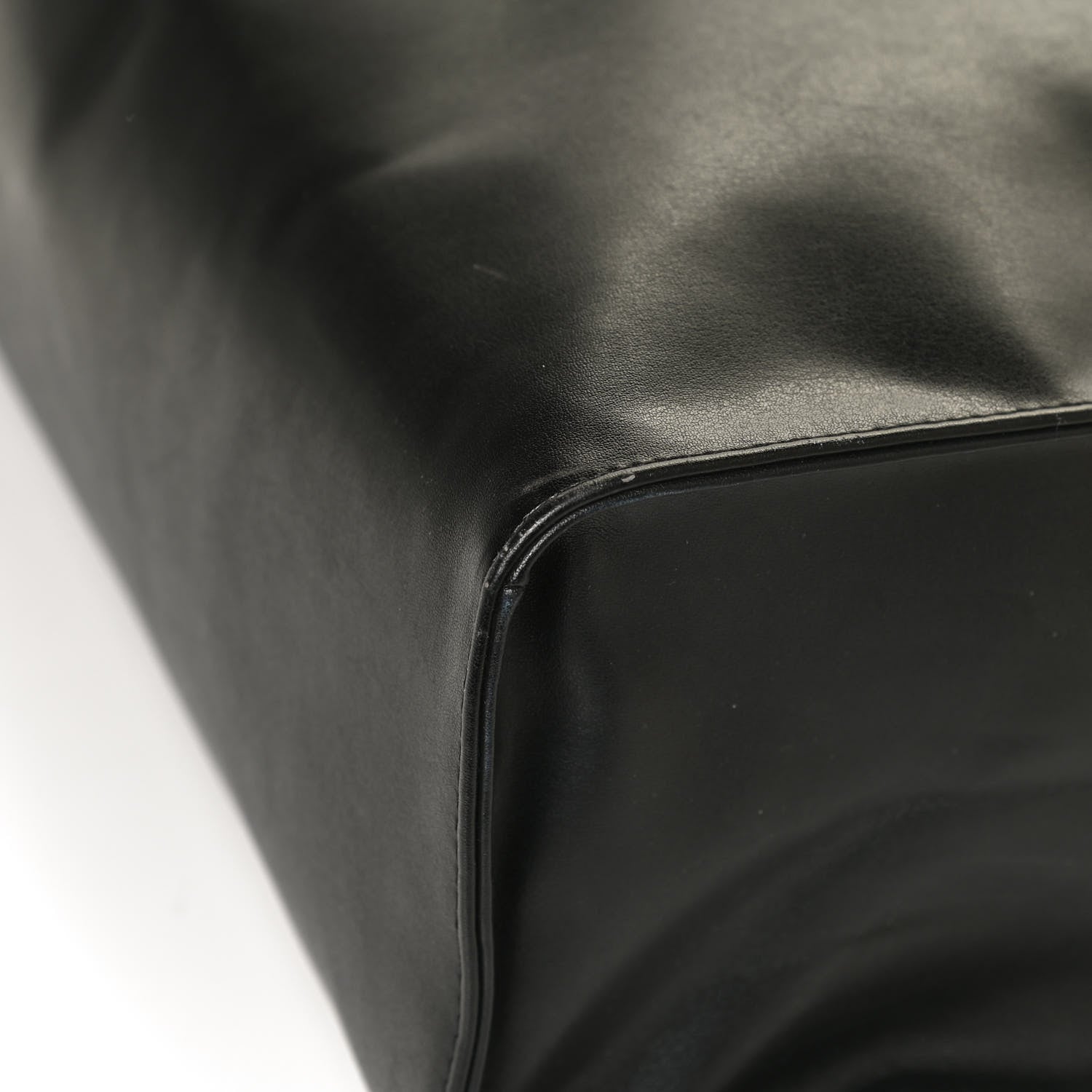 Telfar Vegan Leather Medium Shopping Bag Black 12 of 13