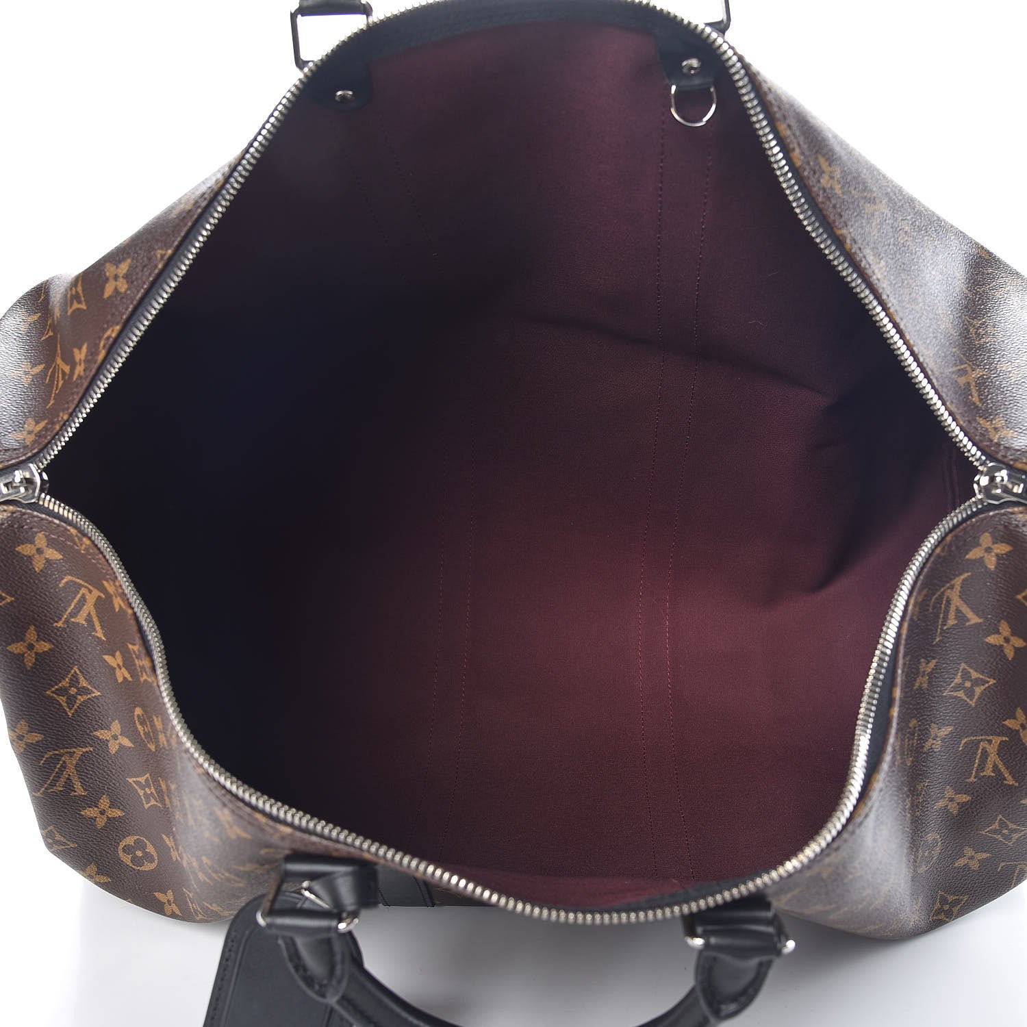 Louis Vuitton Monogram Macassar Keepall Bandouliere 55 3 of 7