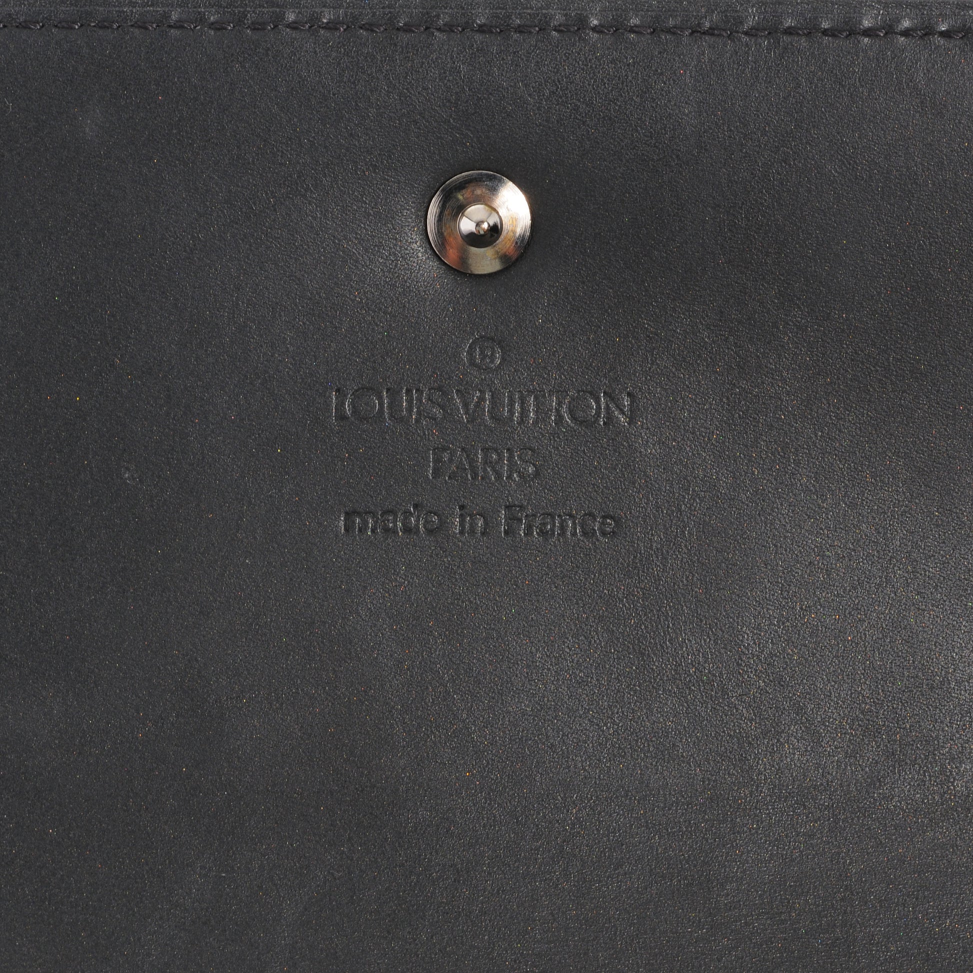 Louis Vuitton Mat Monogram Porte Tresor International Black 5 of 6