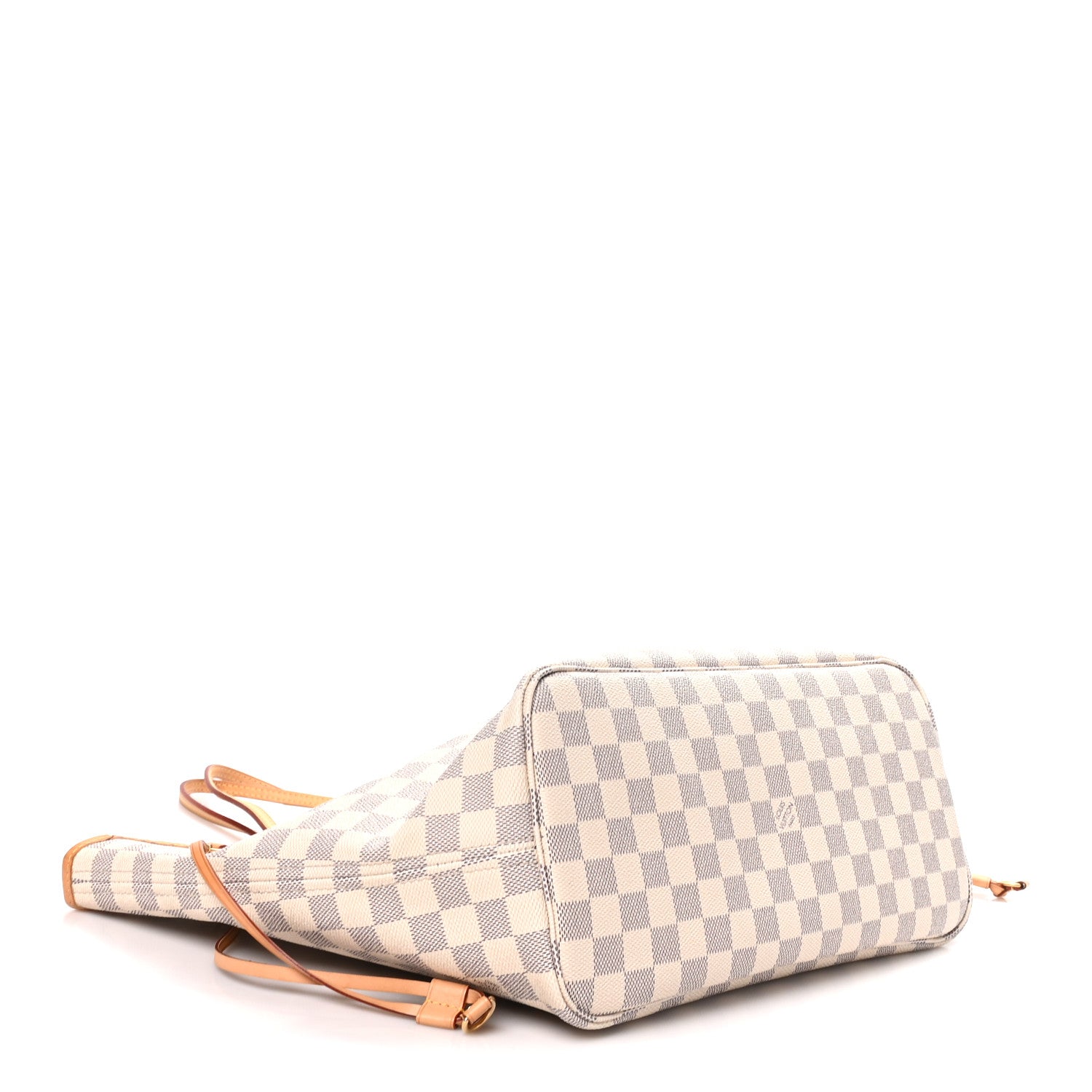 Louis Vuitton Damier Azur Neo Neverfull MM Rose Ballerine 4 of 10