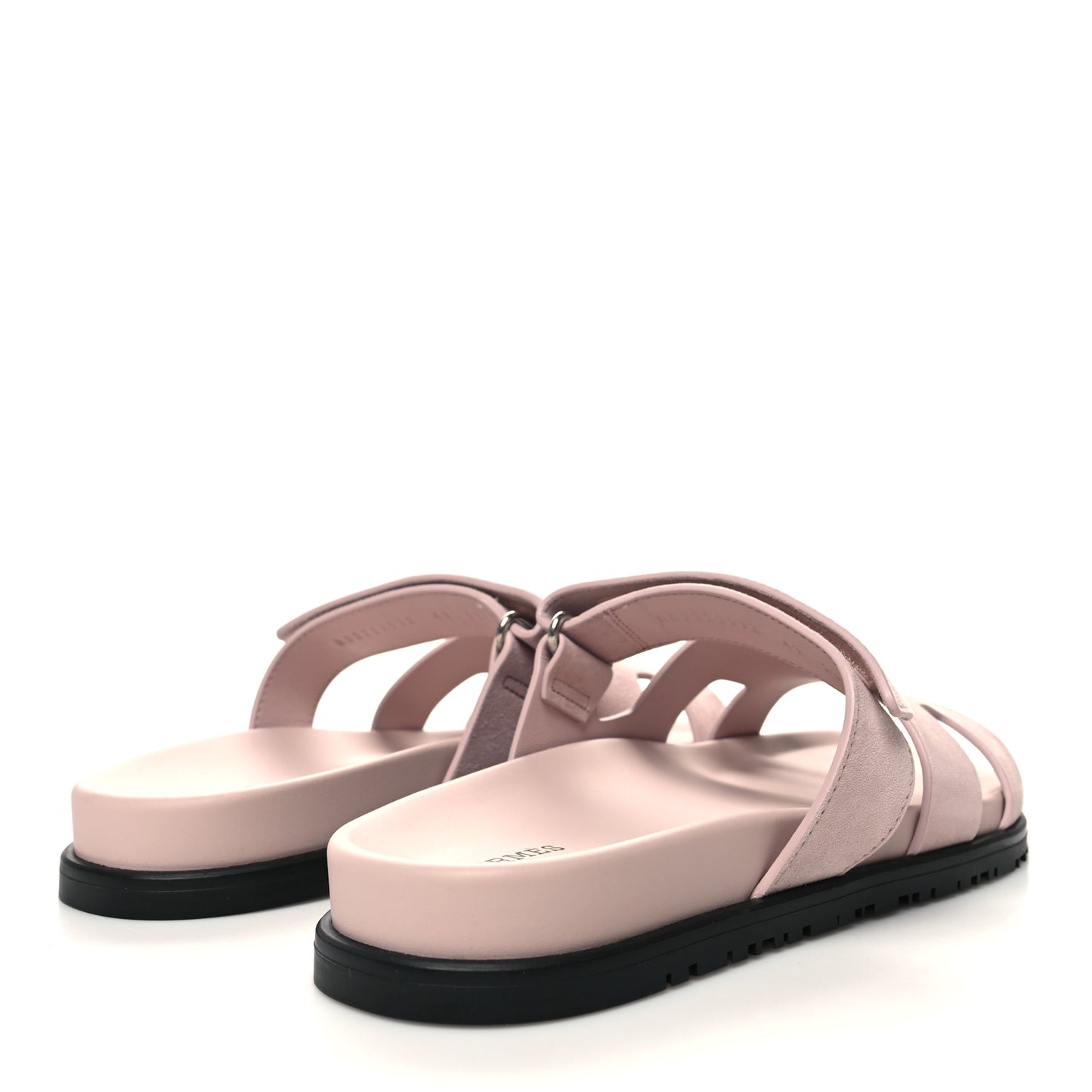 Suede Goatskin Womens Chypre Sandals 41 Rose Porcelaine