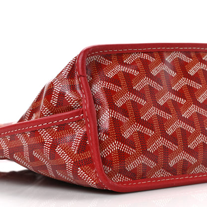 Goyard Goyardine Reversible Mini Anjou Red 7 of 8