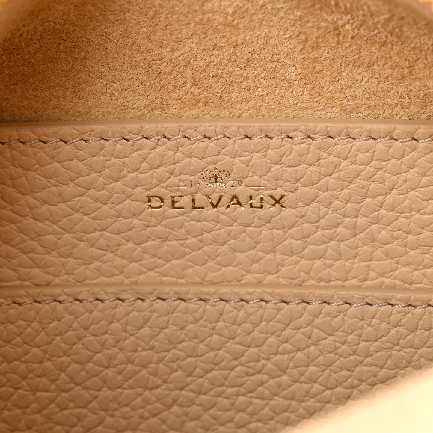 Taurillon Soft Mini Cool Box Satchel Dune