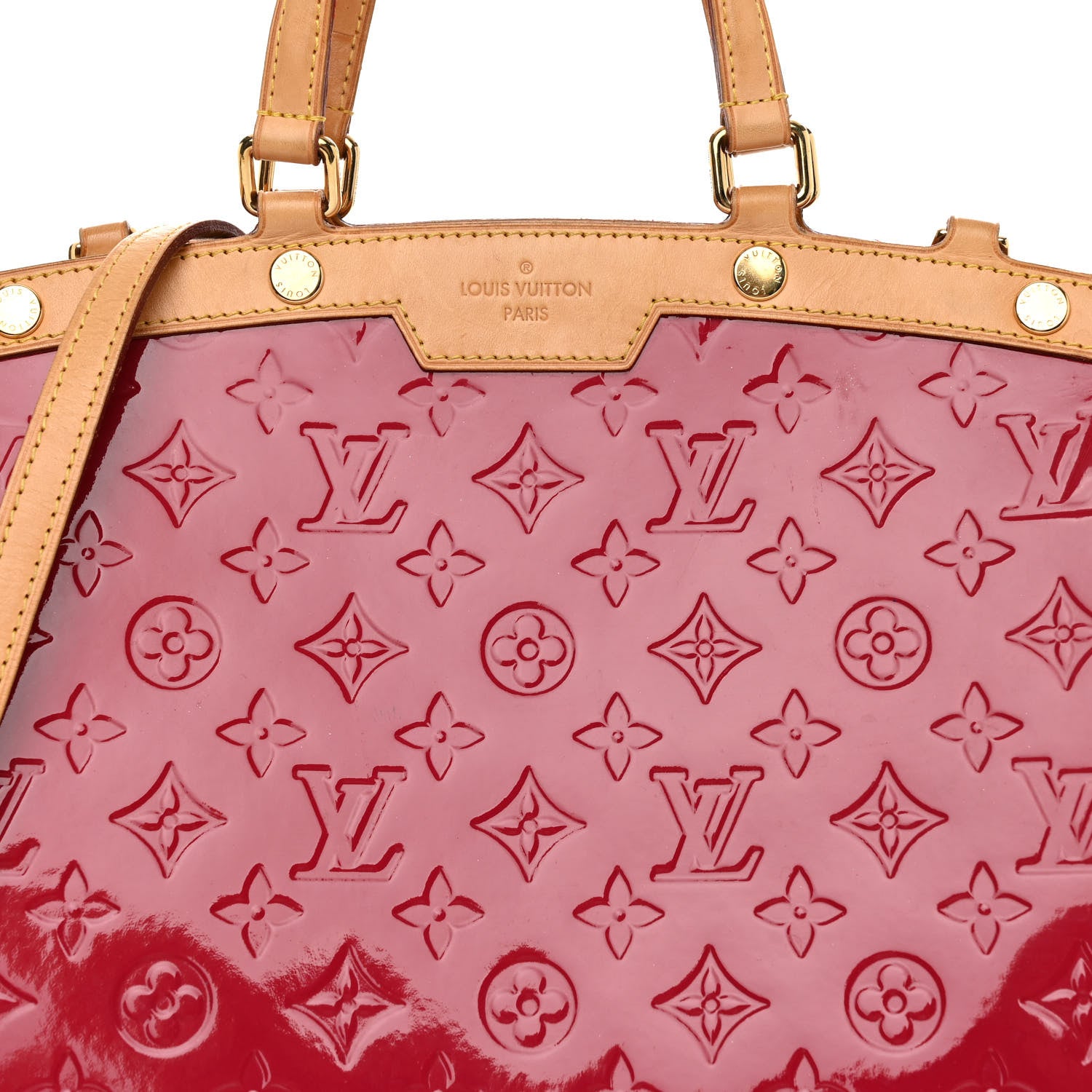 Louis Vuitton LOUIS VUITTON Vernis Brea MM Rose Indien 7 of 9