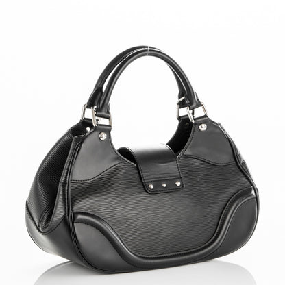 Louis Vuitton Epi Montaigne Sac Black 3 of 8