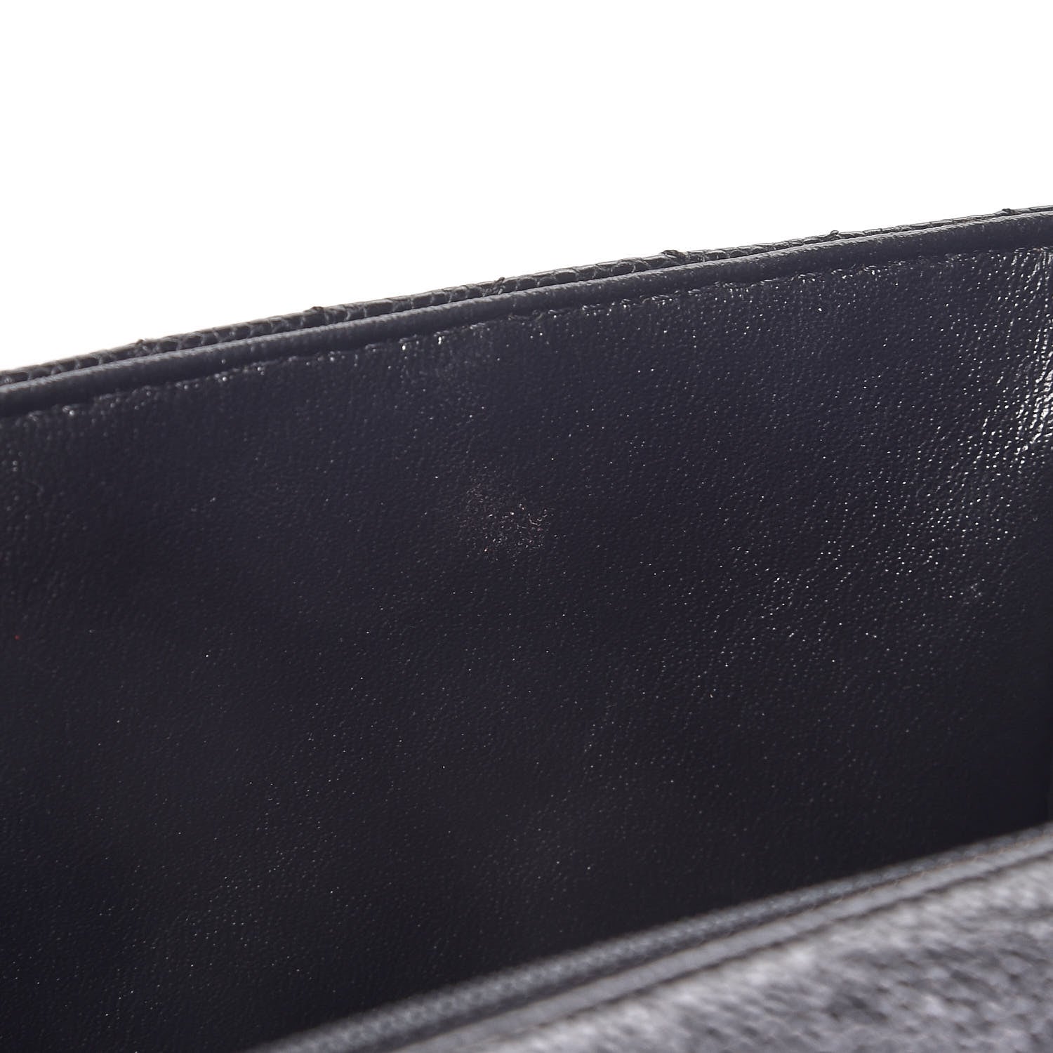 Chanel Crumpled Grained Calfskin Quilted Medium Single Flap Black 13 of 13