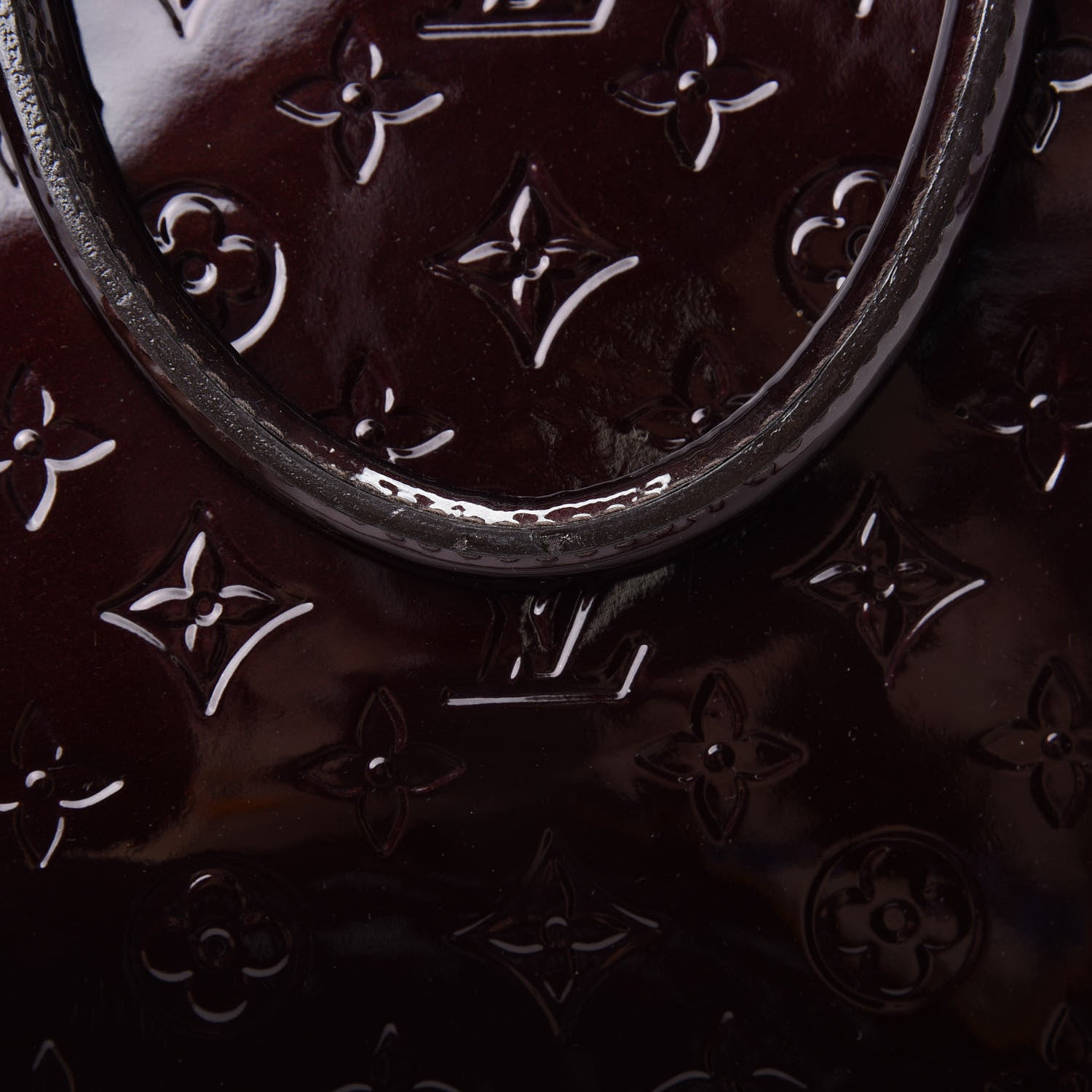 Louis Vuitton Vernis Alma GM Amarante 14 of 14