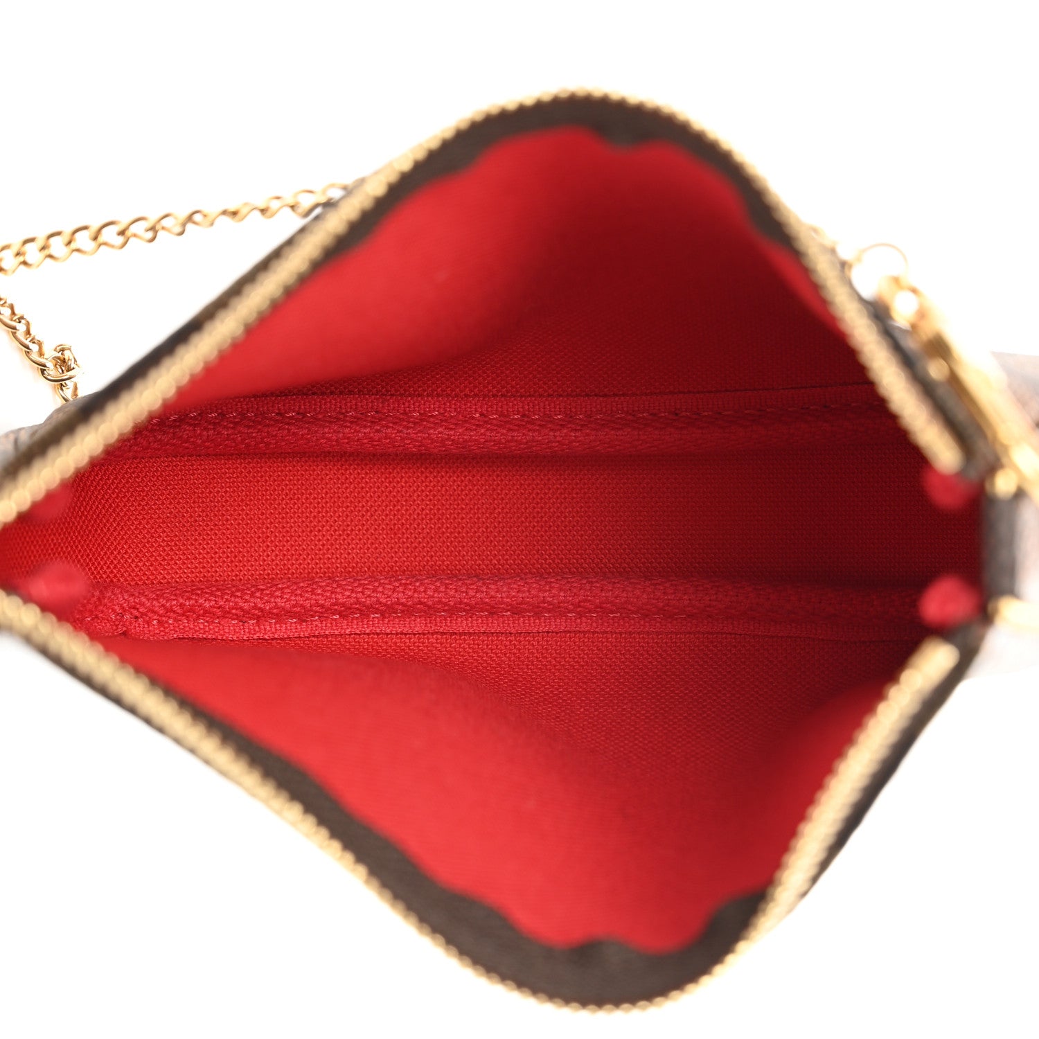 Louis Vuitton Damier Ebene Mini Pochette Accessories 5 of 8