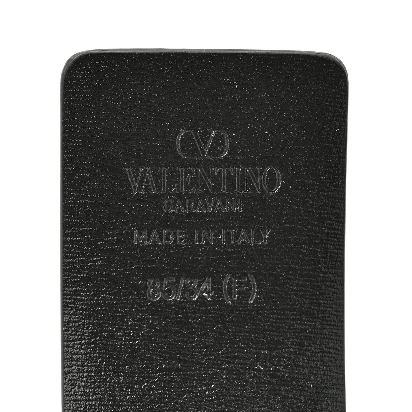 Glossy Calfskin VLogo Reversible 40mm Belt 85 34 mokey Beige Black