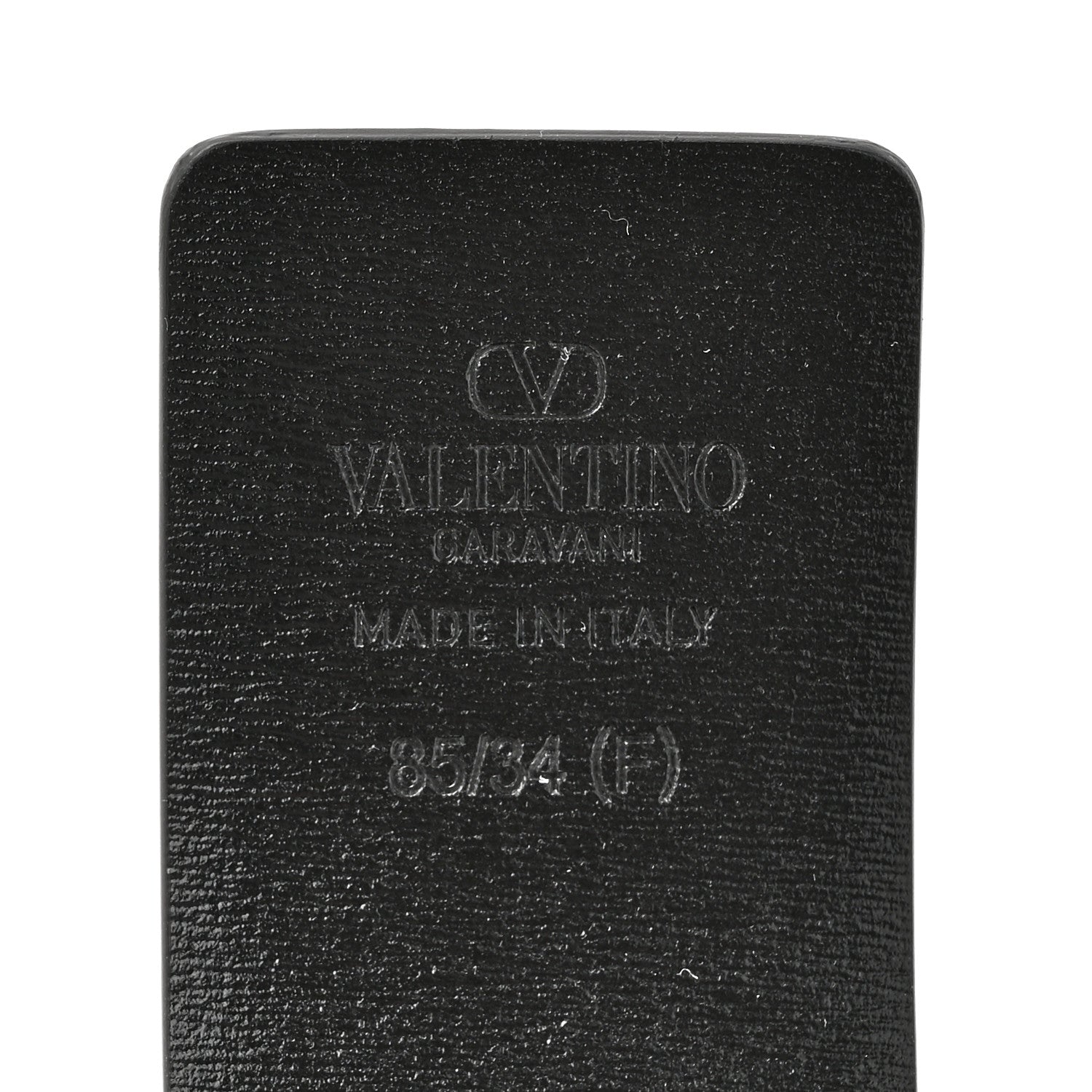 Valentino Garavani Glossy Calfskin VLogo Reversible 40mm Belt 85 34 mokey Beige Black 5 of 7