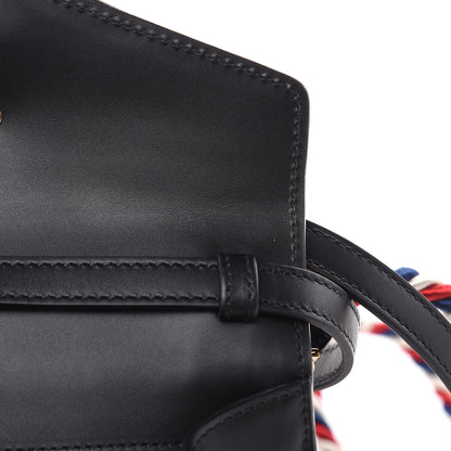 Gucci Calfskin Mini Sylvie Top Handle Bag Black 10 of 12