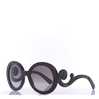 Prada Baroque Sunglasses SPR 27N Black 1 of 6
