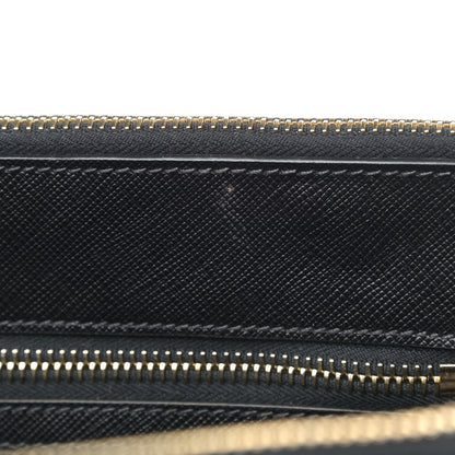 Prada Saffiano Medium Galleria Double Zip Tote Black 5 of 6