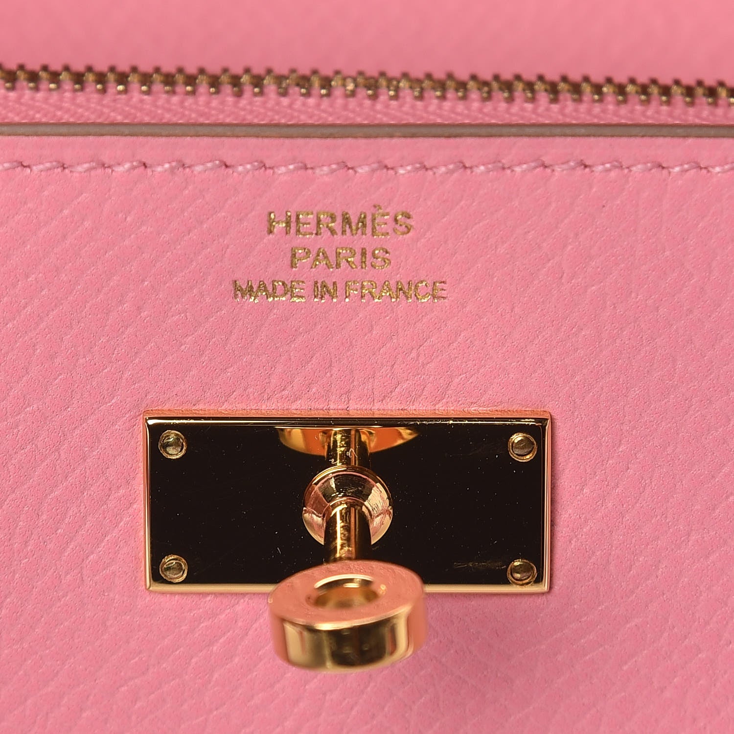 Hermes Epsom Kelly Longue Wallet Rose Confetti 6 of 8