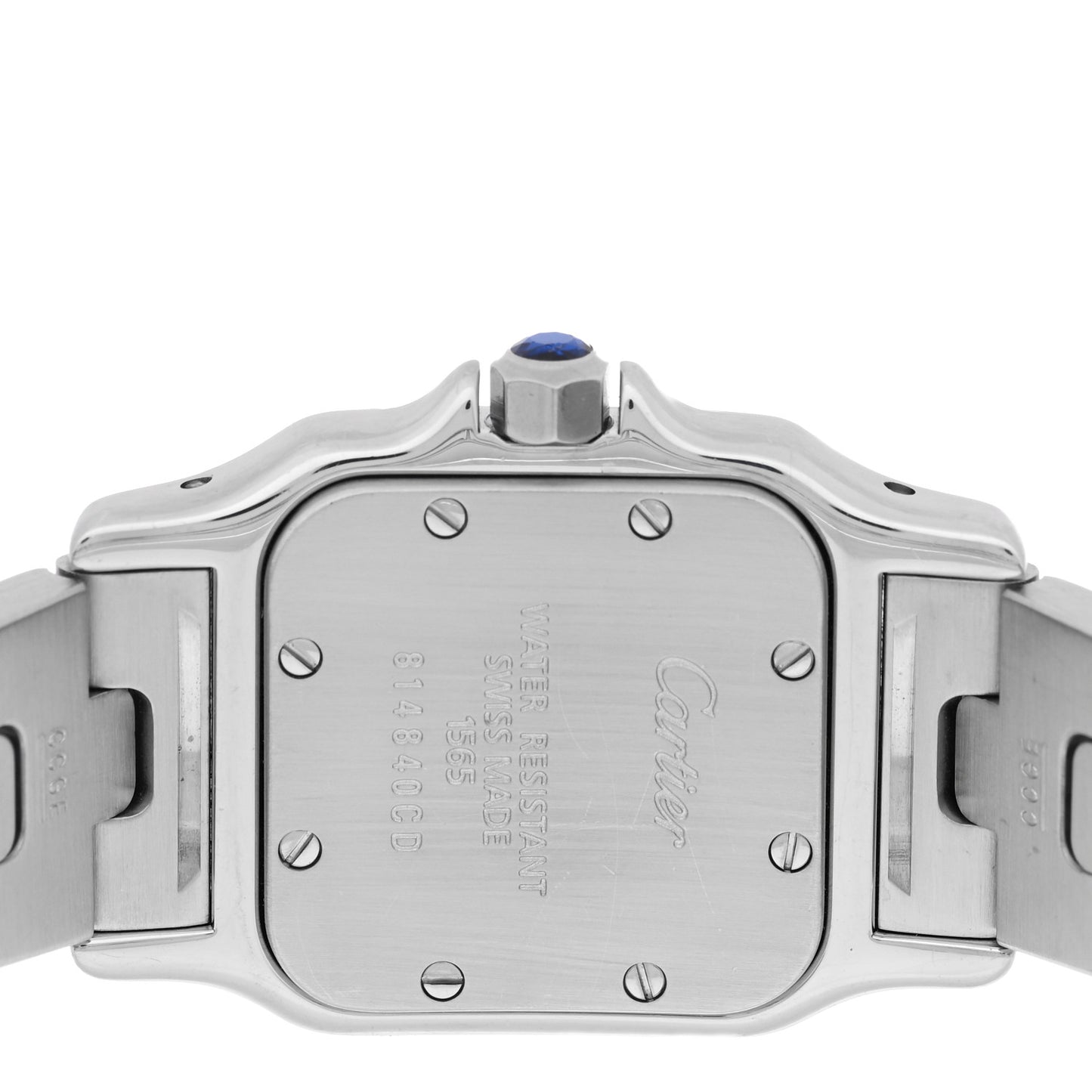 Stainless Steel 24mm Santos de Cartier Galbee Quartz Watch