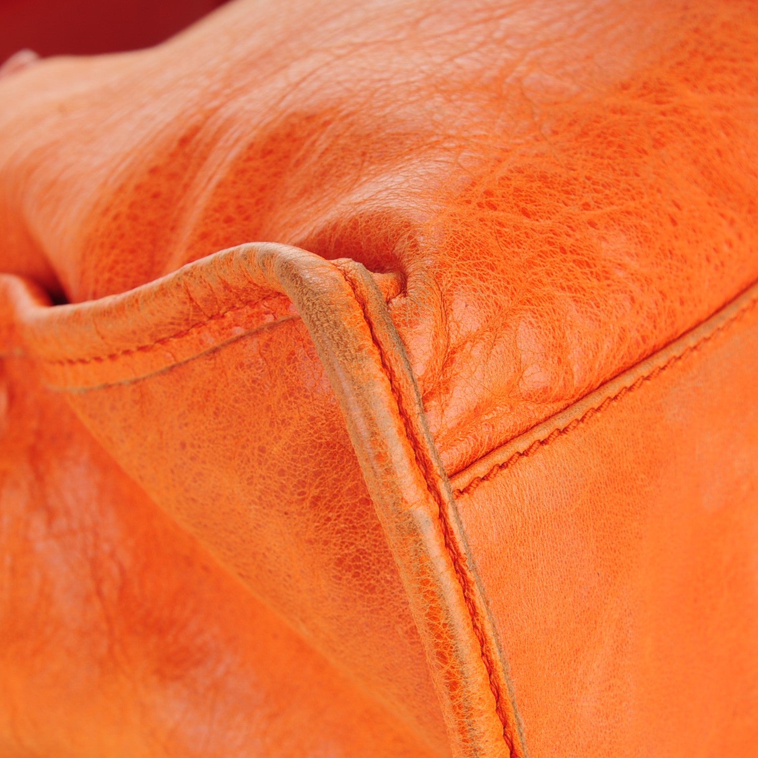 Balenciaga Agneau Giant 21 Silver Hardware City Mandarine 12 of 13