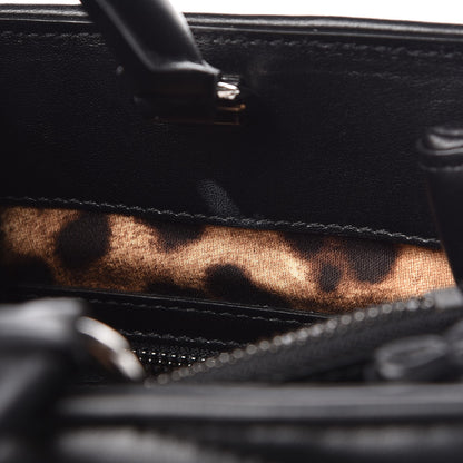 Dolce & Gabbana Calfskin Matelasse Glam Love Tote Black 9 of 9