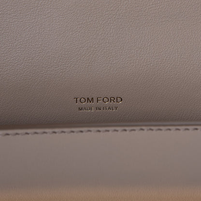 Tom Ford Calfskin Small Natalia Chain Bag Taupe 6 of 7