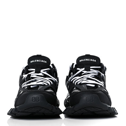 Balenciaga Mesh Nylon Mens Track LED Sneakers 37 Black 2 of 7