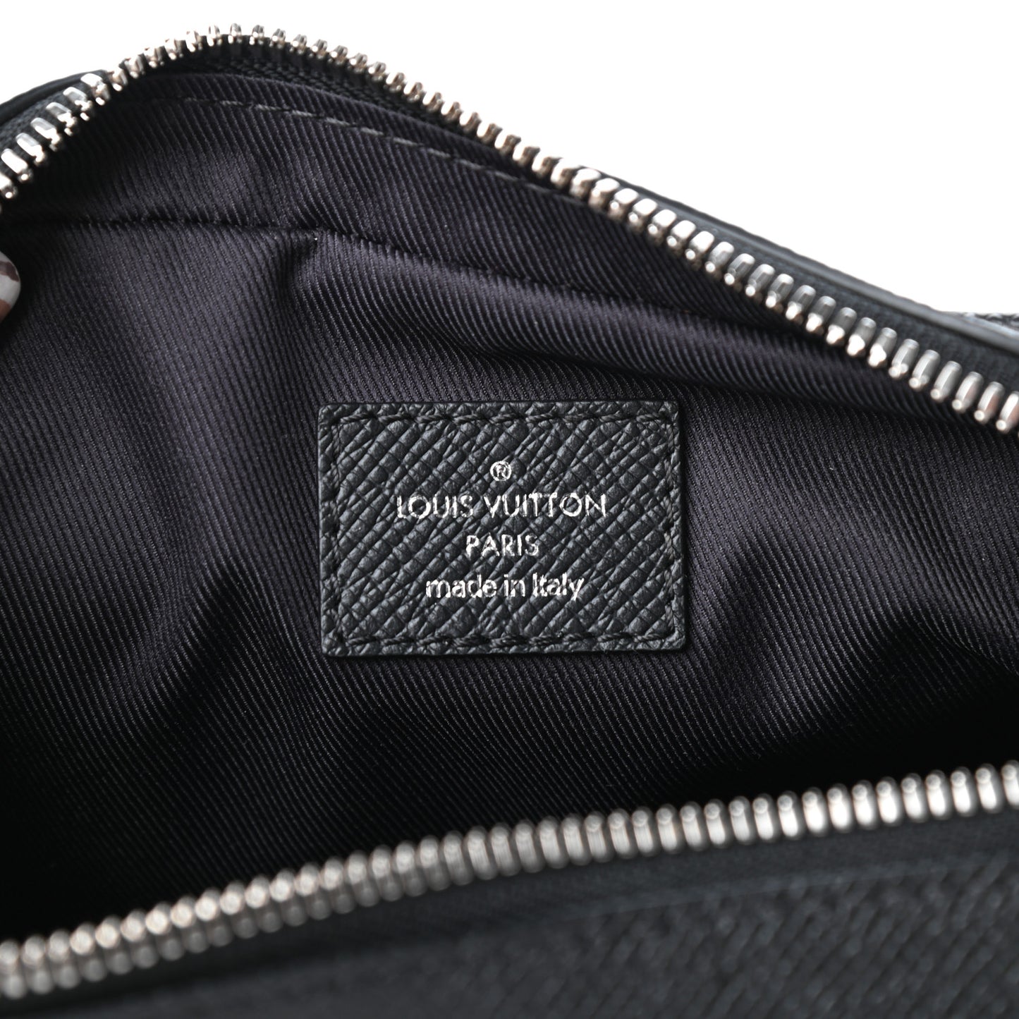 Taiga Monogram Outdoor Bumbag Black