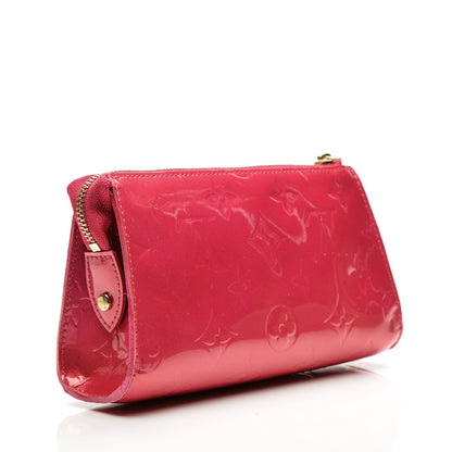 Louis Vuitton Vernis Trousse Cosmetic Pouch Rose Pop 3 of 6