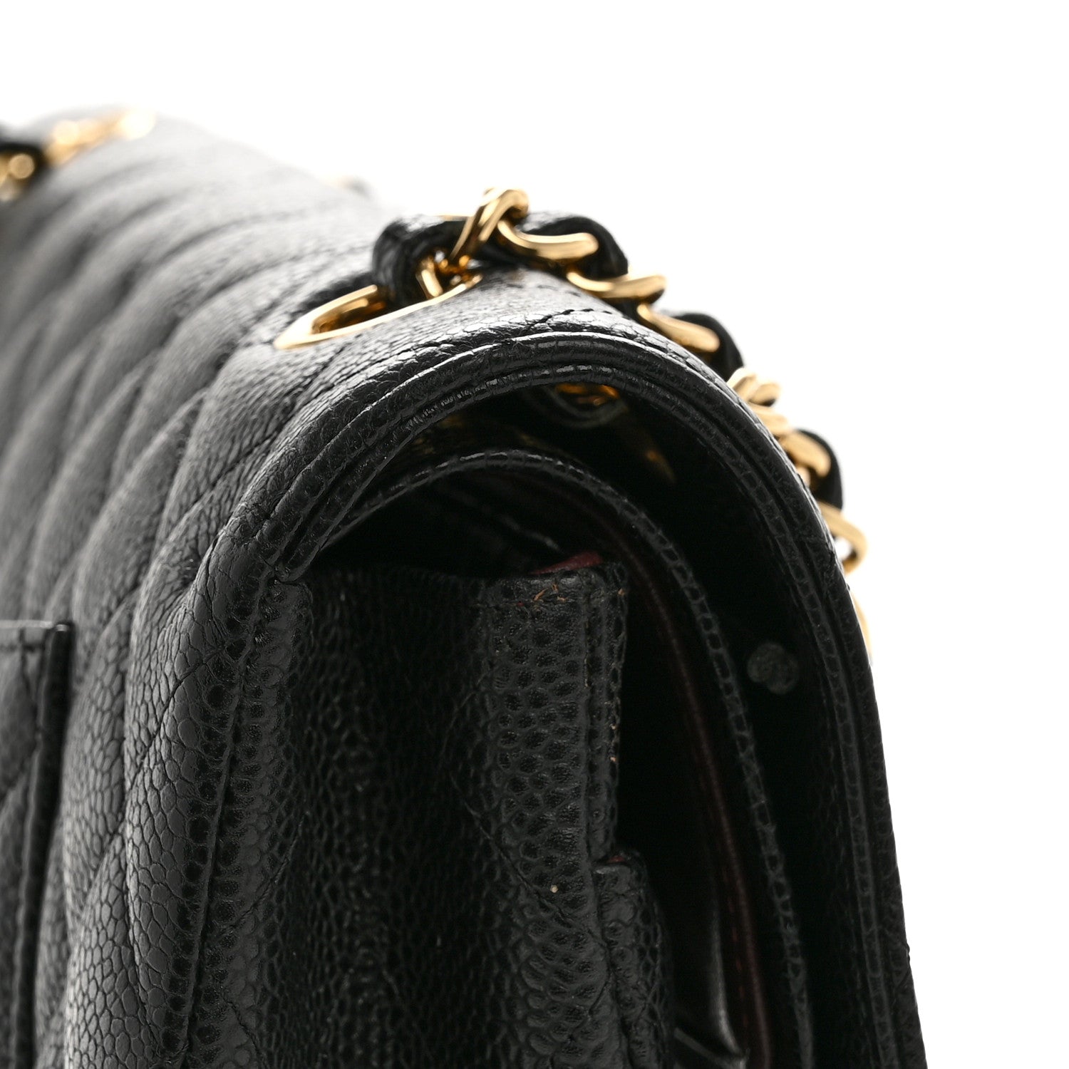 Chanel Caviar Quilted Medium Double Flap Black 14 of 14