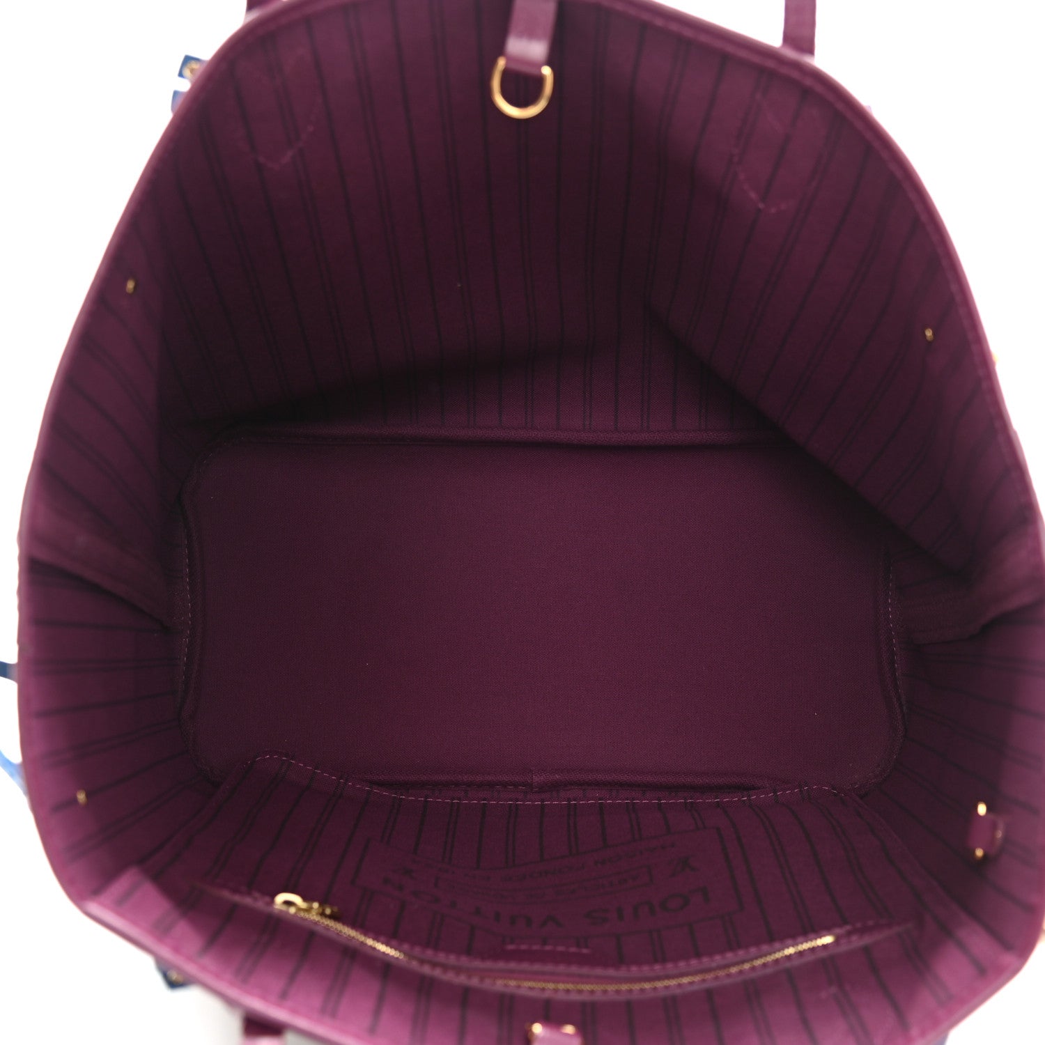 Louis Vuitton Monogram Totem Neverfull MM Magenta 5 of 10