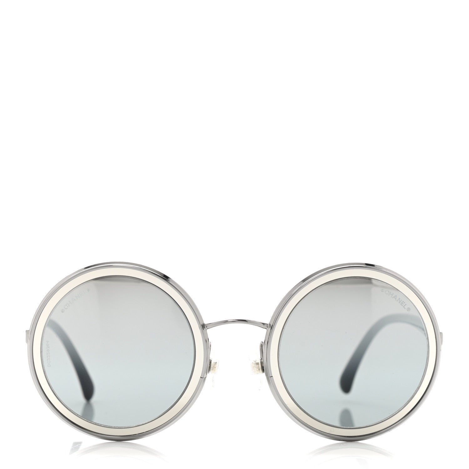 Chanel Round Sunglasses 4226 Black 2 of 7