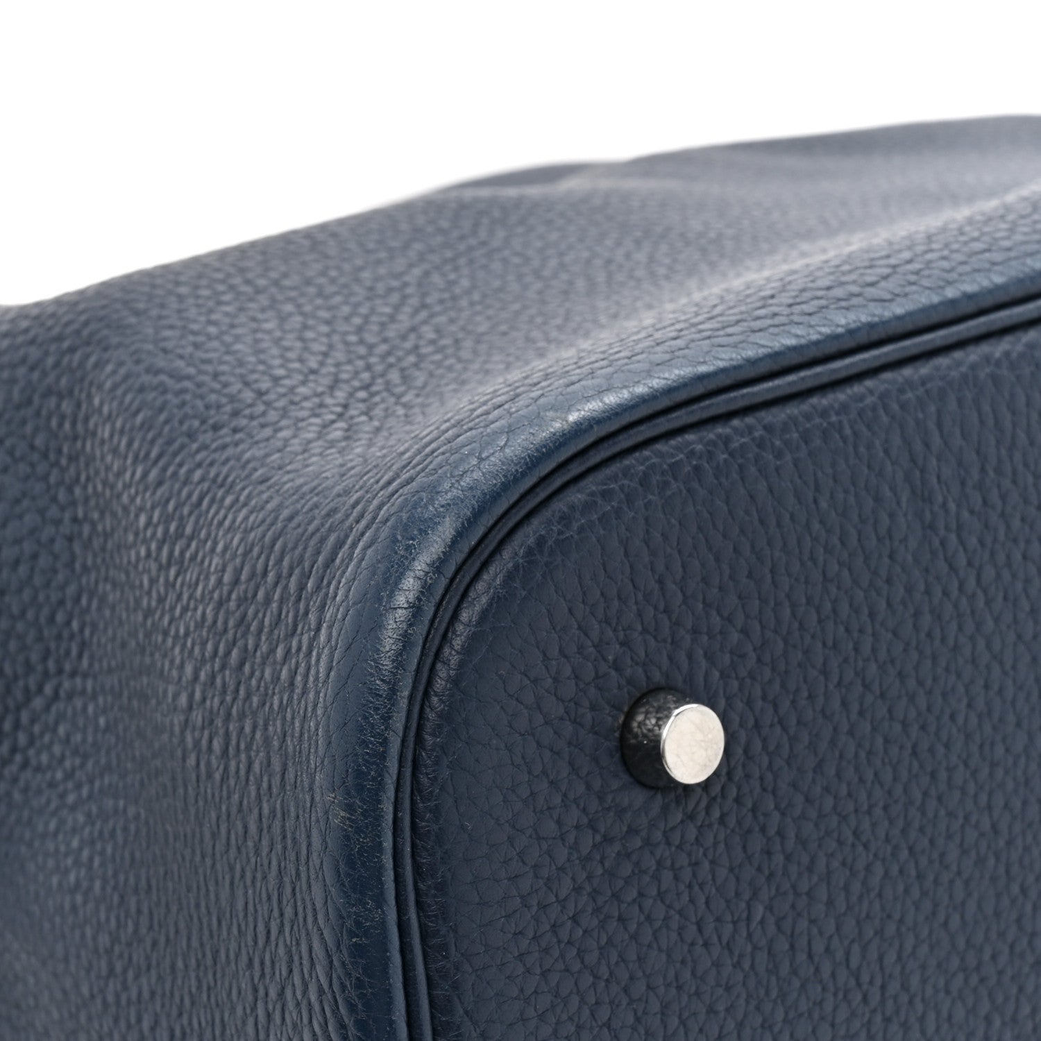 Hermes Taurillon Clemence Picotin Lock TGM Bleu Abysse 12 of 12