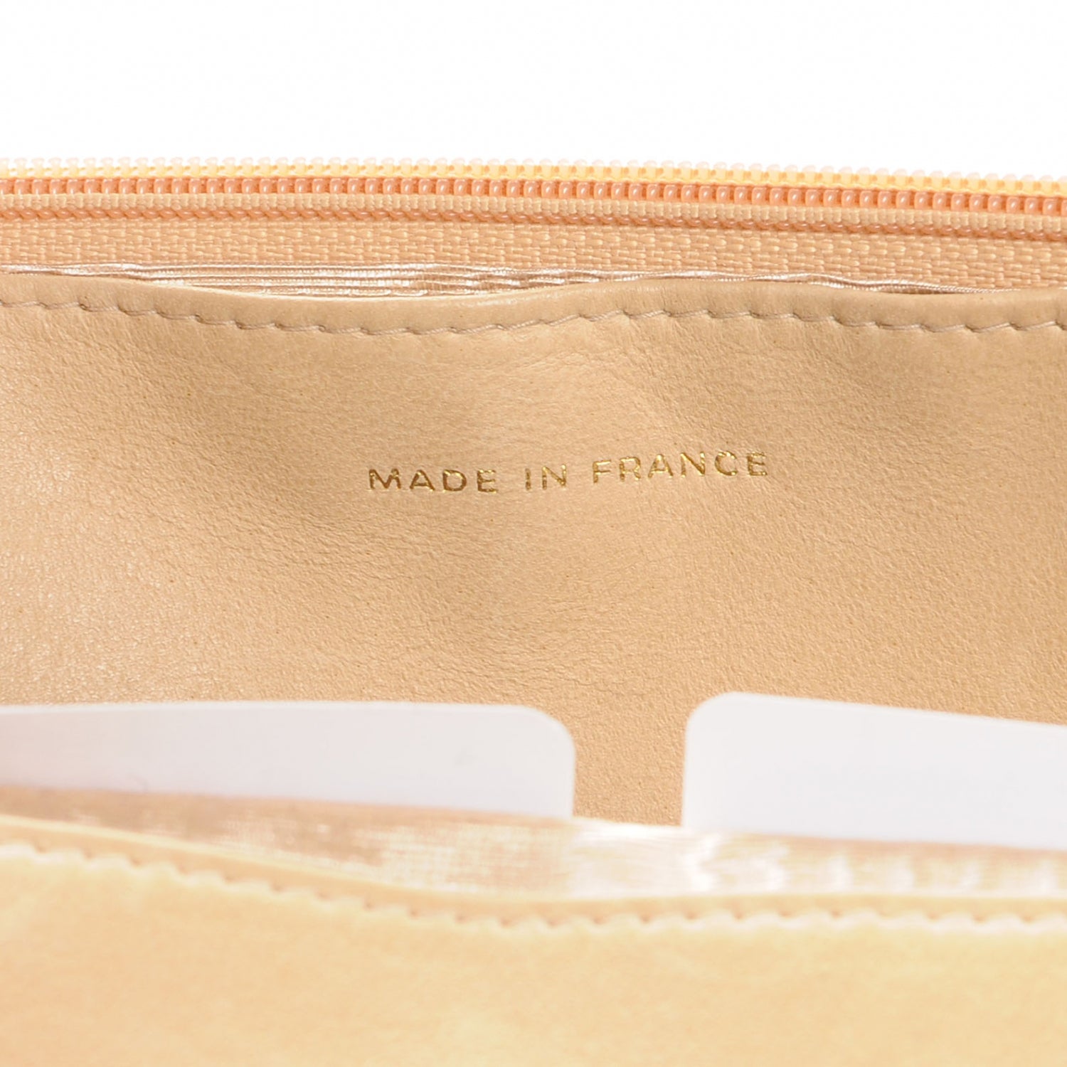 Chanel Caviar Wallet on Chain WOC Beige 7 of 8