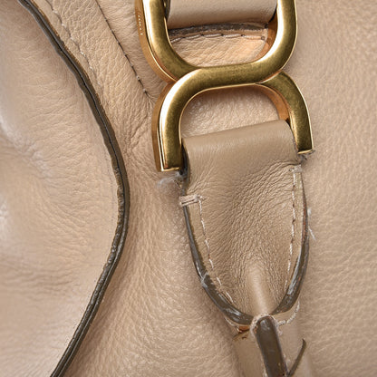 Chloe Calfskin Medium Marcie Satchel Angora Beige 16 of 17