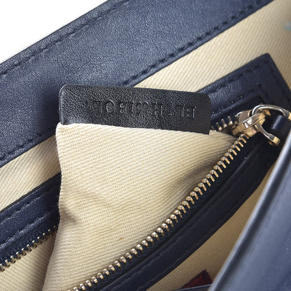 Valentino Garavani Vitello Rockstud Chain Strap Shoulder Bag Marine 7 of 7