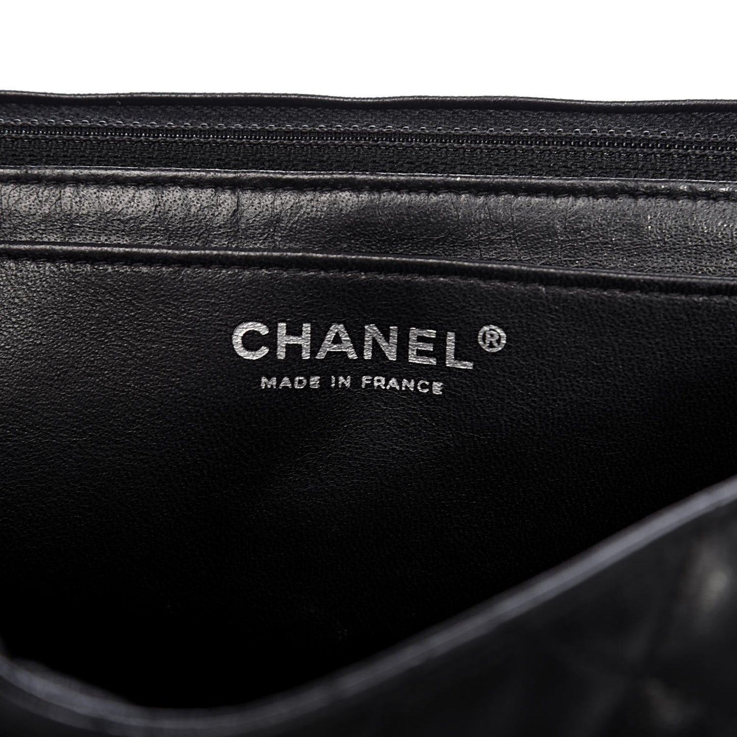 Washed Lambskin Quilted Jumbo Hybrid Reissue Flap Black