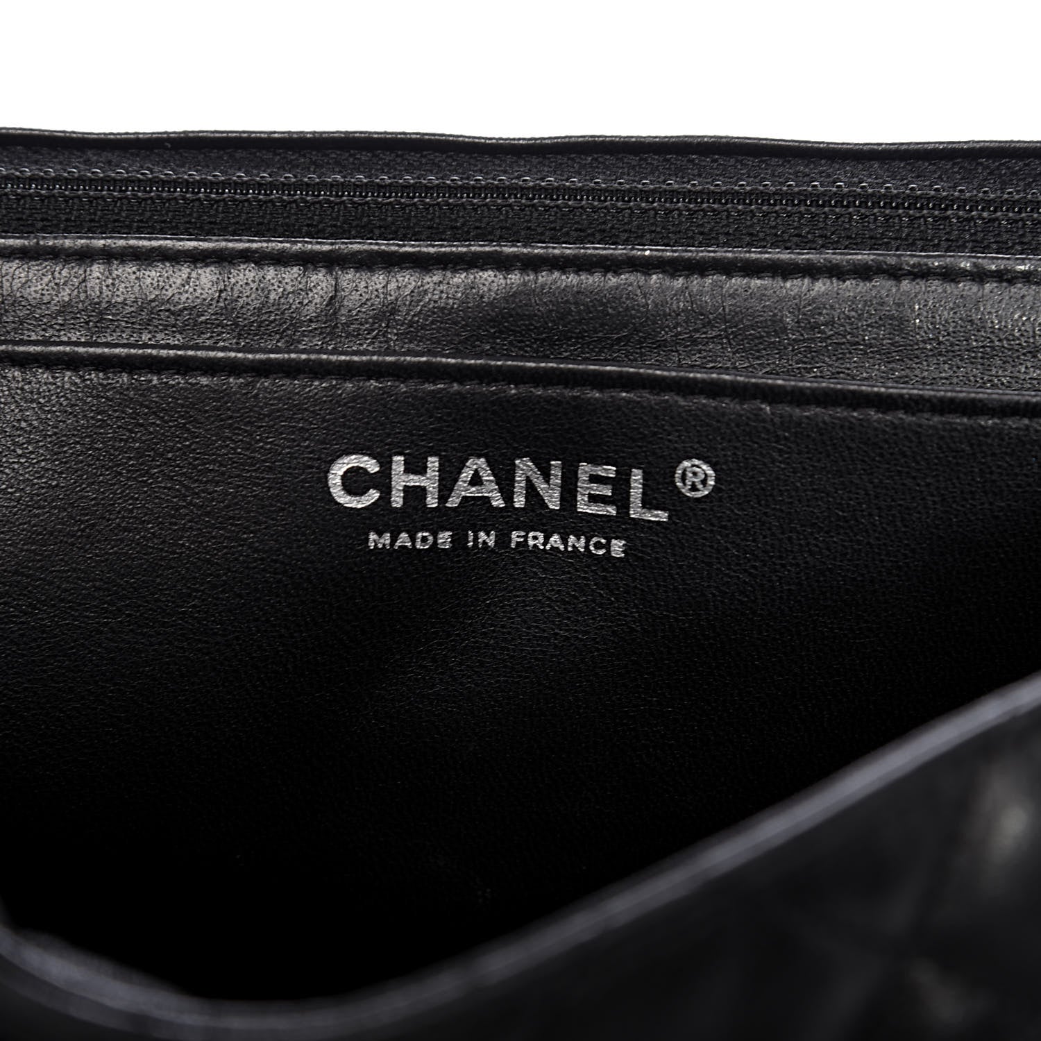 Chanel Washed Lambskin Quilted Jumbo Hybrid Reissue Flap Black 6 of 10