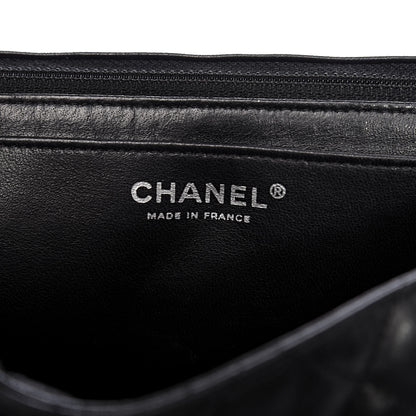Chanel Washed Lambskin Quilted Jumbo Hybrid Reissue Flap Black 6 of 10