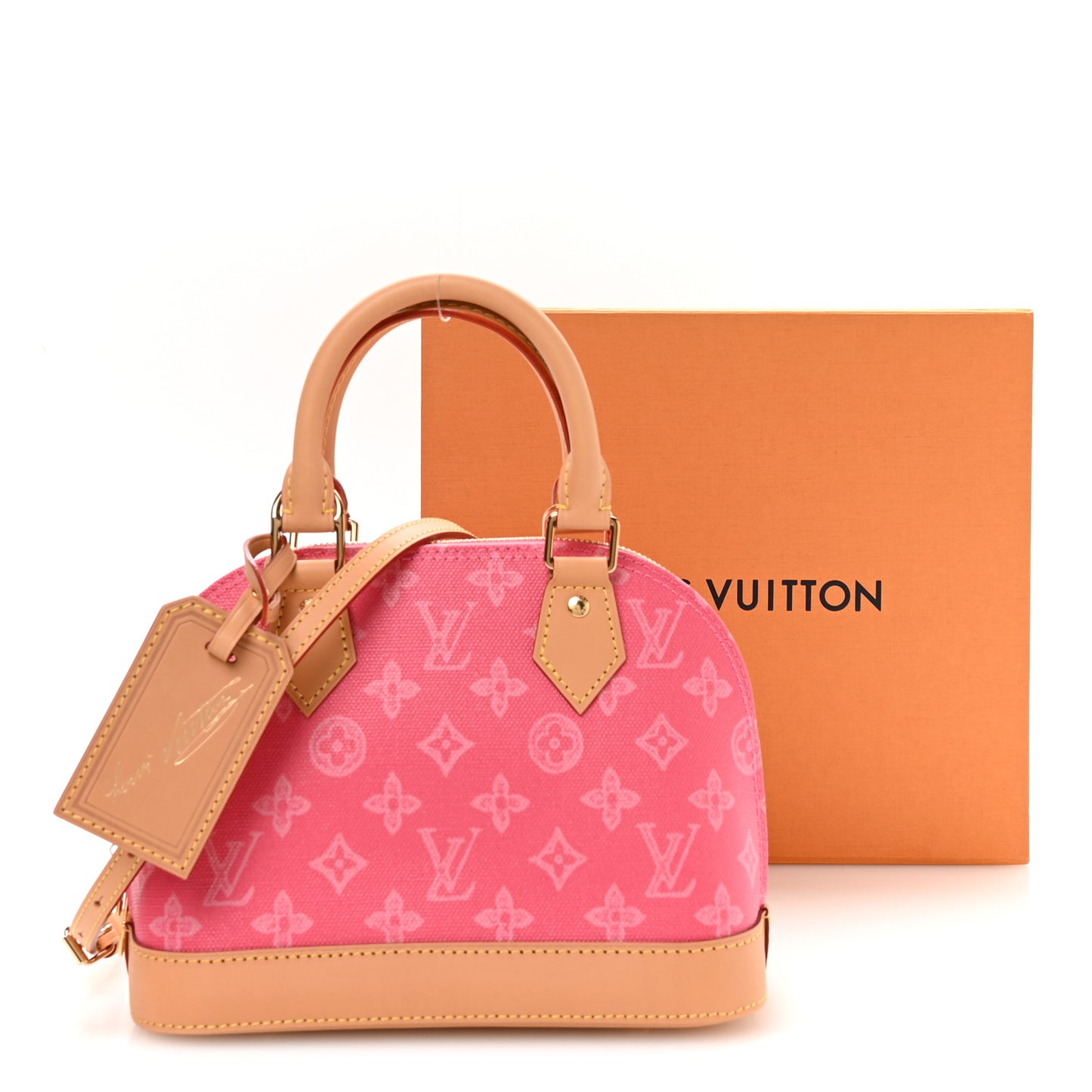 Monogram Origine Alma BB Rose Ruban