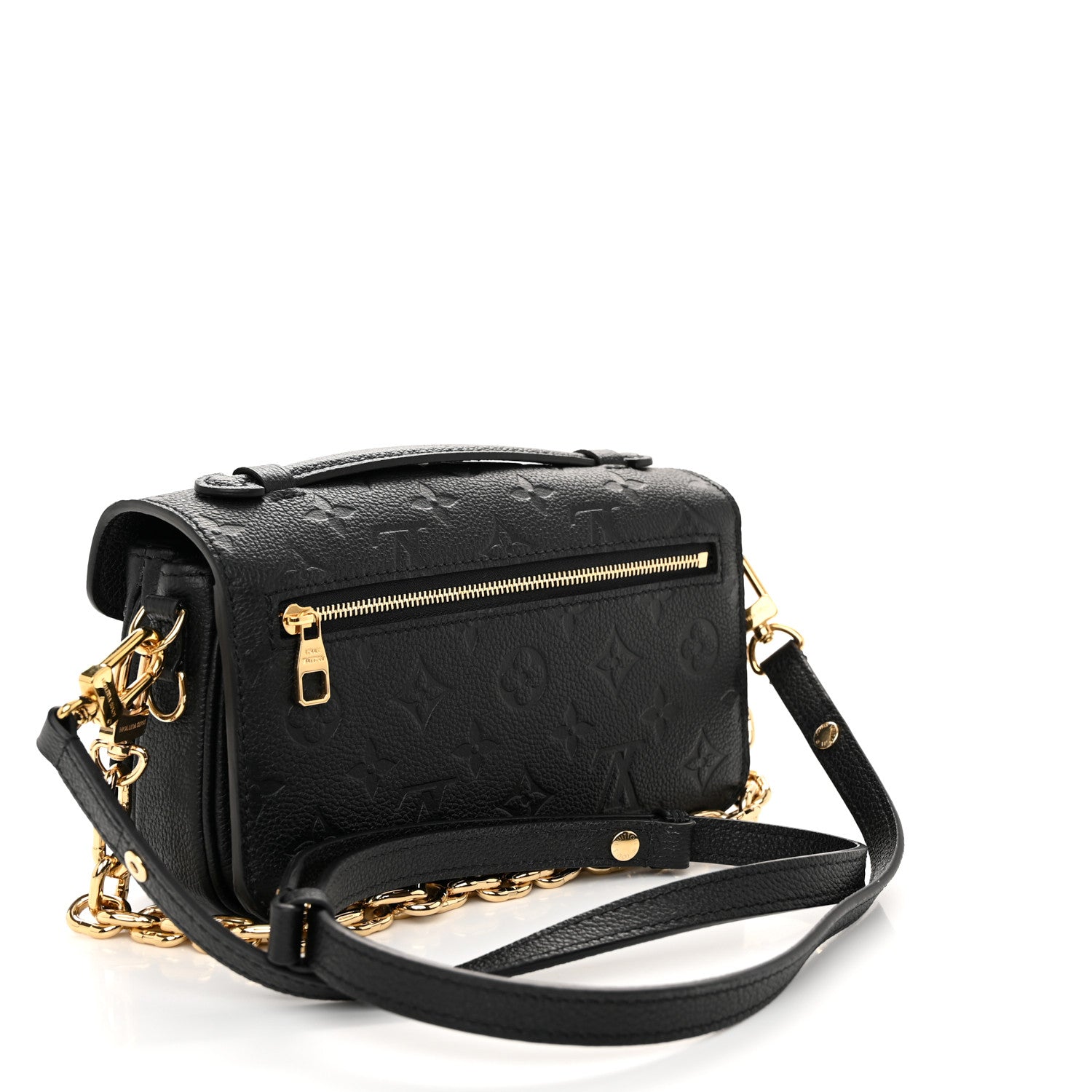 Louis Vuitton Empreinte Pochette Metis East West Black 3 of 9