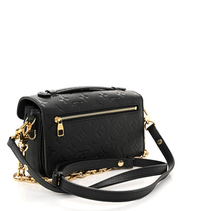 Louis Vuitton Empreinte Pochette Metis East West Black 3 of 9