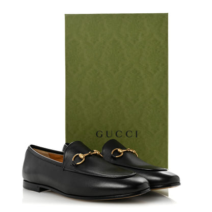 Gucci Calfskin Womens Jordaan Loafers 36 Black 10 of 10