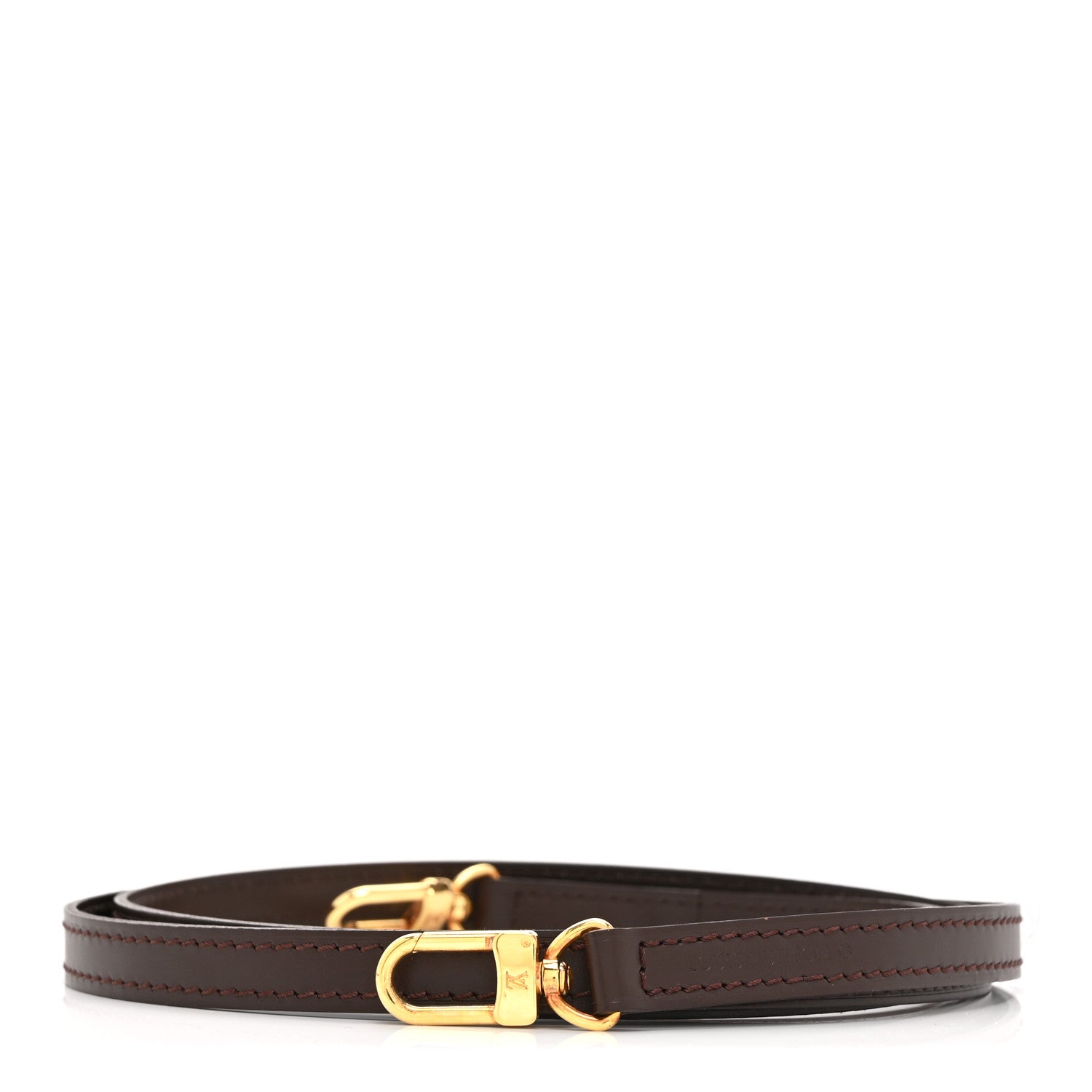 Louis Vuitton Calfskin 12mm Shoulder Strap Brown 1 of 5