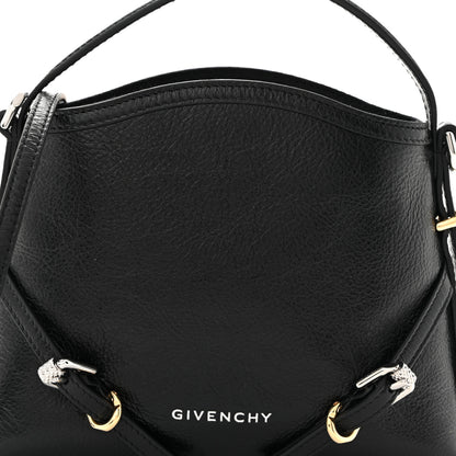Givenchy Tumbled Calfskin Nano Voyou Bag Black 8 of 10