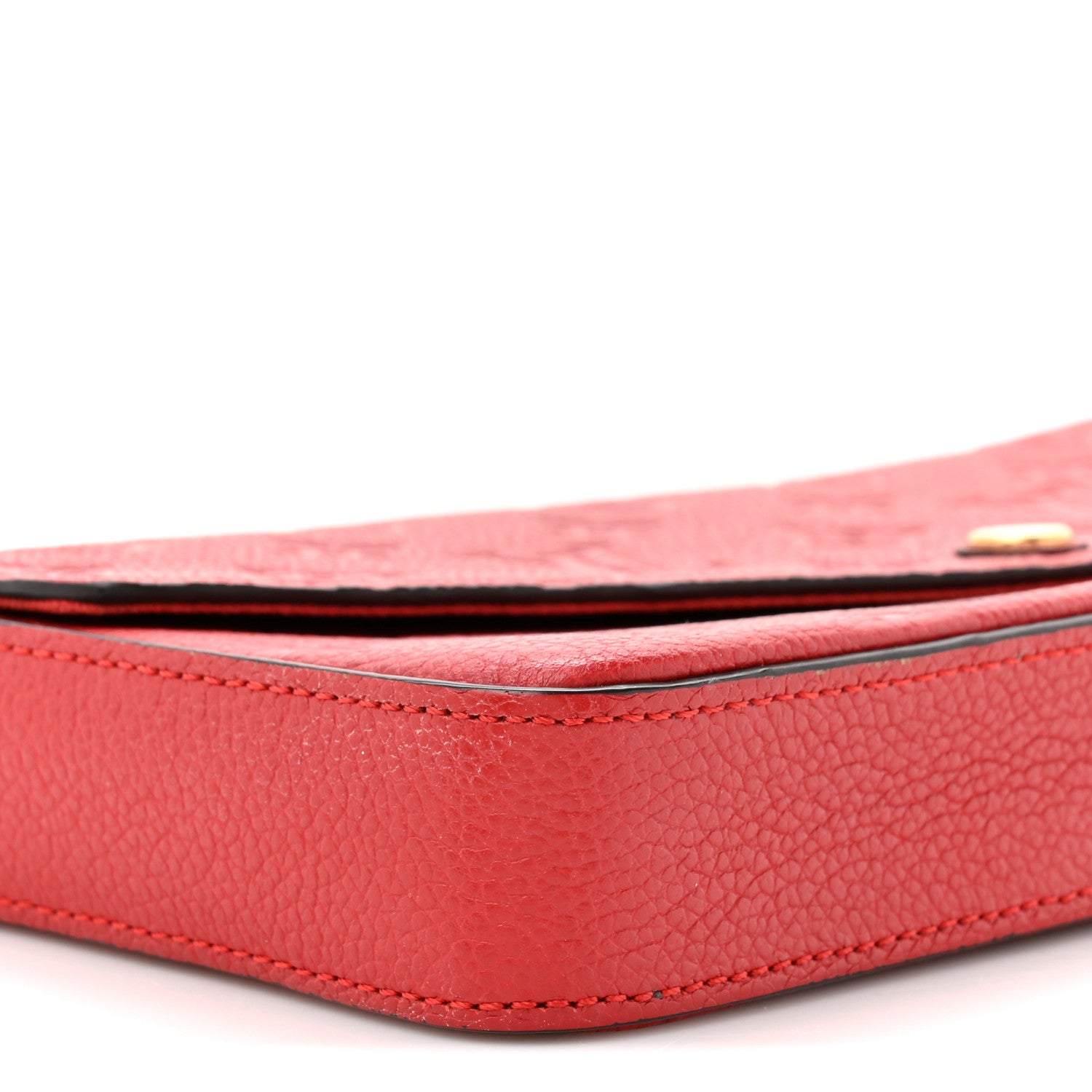 Louis Vuitton Empreinte Pochette Felicie Chain Wallet Scarlet 12 of 14